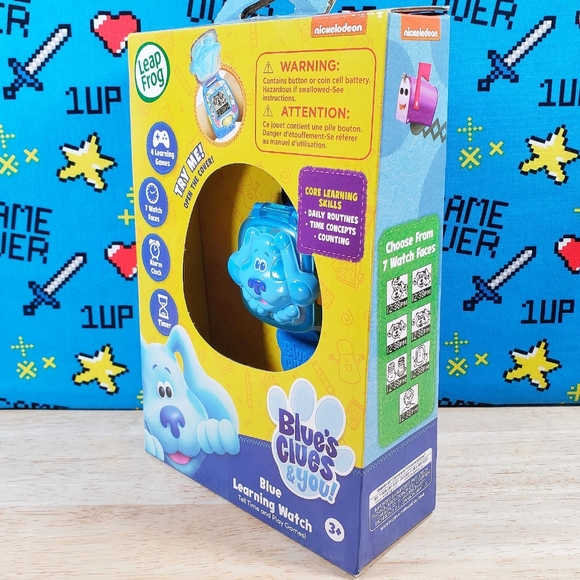 Blues Clues and You Watch -  Blue Learning Watch for Preschoolers Leap Frog NEW - Picture 6 of 12